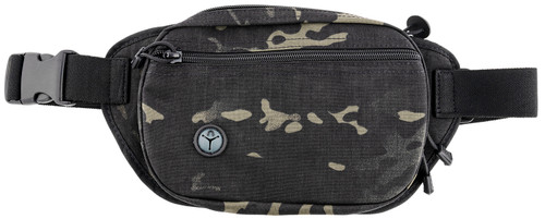 GALCO INTERNATIONAL Galco FTPRMBC Fastrax PAC Waistpack Compact Size Compact MultiCam Black Neoprene Fits S&W M&P Compact/Taurus G2C/Springfield Hellcat Pro/S&W M&P ShieldX Ambidextrous