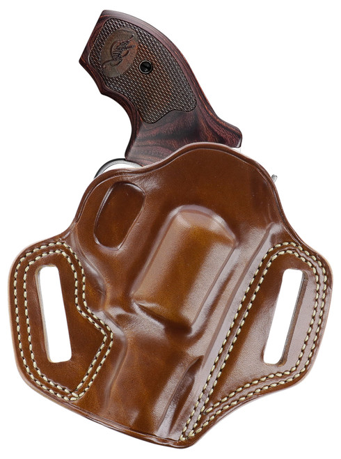 GALCO INTERNATIONAL Galco CM312 Combat Master  OWB Tan Leather Belt Slide Fits Kimber K6S Right Hand