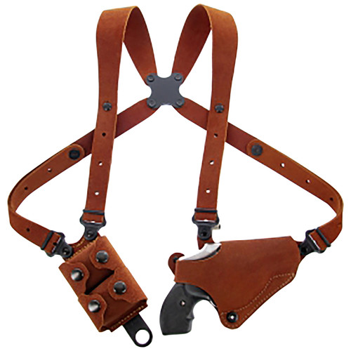 GALCO INTERNATIONAL Galco CL2160 Classic Lite 2.0 Shoulder System Size Fits Chest Up To 56" Natural Leather Shoulder Fits S&W J Frame Fits Charter Arms Undercover Right Hand