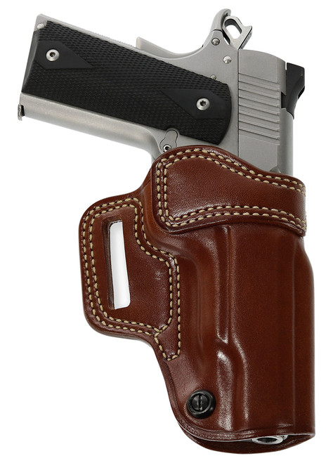 GALCO INTERNATIONAL Galco AV266 Avenger  OWB Tan Leather Belt Slide Fits 4-4.25" 1911