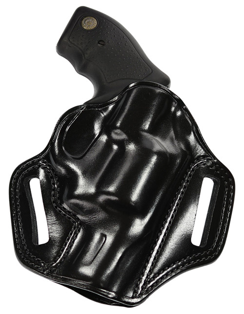 GALCO INTERNATIONAL Galco CM880B Combat Master  OWB Black Leather Belt Slide Fits Springfield XDM 4.5" Right Hand