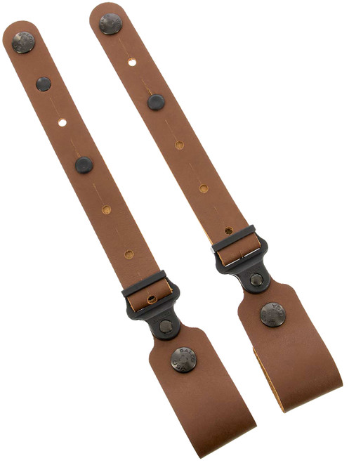 GALCO INTERNATIONAL Galco MC2TD Horizontal Shoulder System Tie Down Set 2.0 Tan Full Grain Leather Ambidextrous