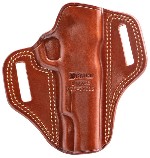 GALCO INTERNATIONAL Galco CM213 Combat Master  Open Top Pancake Tan Leather Belt Loop Fits 1911 Left Hand