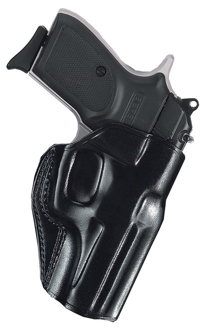 GALCO INTERNATIONAL Galco SG800B Stinger  OWB Black Leather Compatible w/ Glock 43/43X/Taurus GX4/Springfield  Hellcat Belt Loop Mount Right Hand