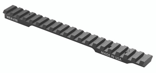 WEAVER/RCBS Weaver Mounts 99472 Extended Multi-Slot Base  Black Anodized Browning AB3 Long Action