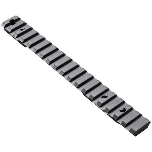 WEAVER/RCBS Weaver Mounts 99474 Multi-Slot Base  Extended Black Anodized Aluminum Fits Mossberg Patriot Long Action