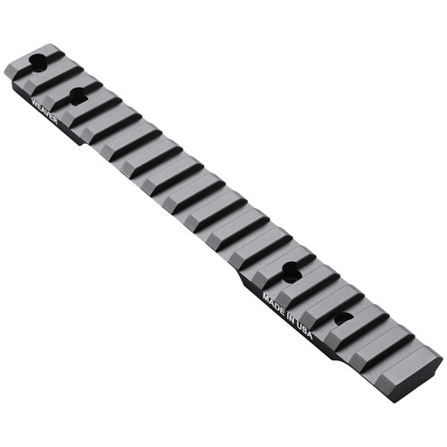 WEAVER/RCBS Weaver Mounts 99491 Multi-Slot Base  Extended Black Anodized Aluminum Fits Savage 10/11/12/14/16 Short Action