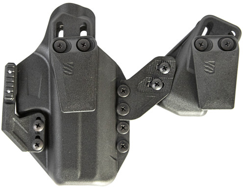 BLACKHAWK/REVELYST Blackhawk 416183BK Stache  IWB Size 83 Black Polymer Belt Clip Fits Taurus G2C Ambidextrous