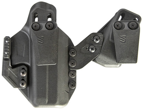 BLACKHAWK/REVELYST Blackhawk 416149BK Stache  IWB Size 49 Black Polymer Belt Clip Fits Ruger LC9/EC9/LC380 Ambidextrous
