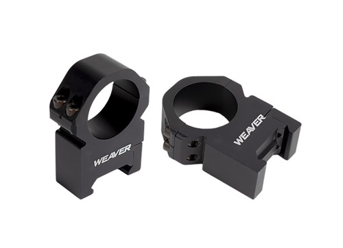 WEAVER/RCBS Weaver Mounts 48382 Precision  Black Aluminum 1" Tube High