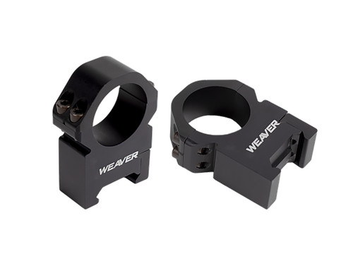 WEAVER/RCBS Weaver Mounts 48383 Precision  Black Aluminum 1" Tube Extra High