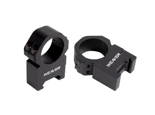 WEAVER/RCBS Weaver Mounts 48385 Precision  Black Aluminum 30mm Tube Low