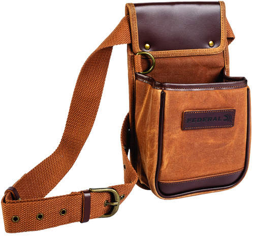 REMINGTON ACCESS/KINETIC Remington Accessories FPSP Premium Shell Pouch Tan Canvas