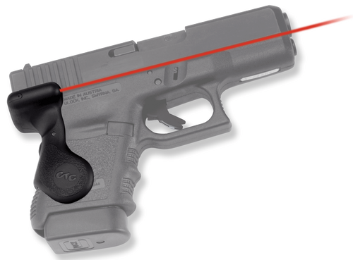 CRIMSON TRACE CORPORATION Crimson Trace 011650 Lasergrips  Compatible w/Glock Gen3 29/30 Gen3, Red Laser Black Polymer