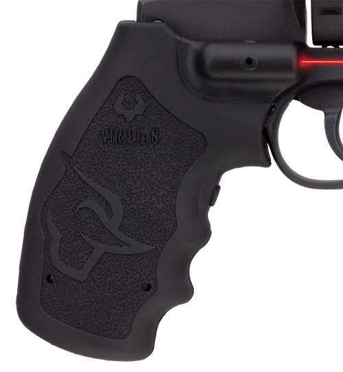 VIRIDIAN GREEN LASERS Viridian 9000007 Red Grip Laser  Fits Taurus 856 Red Laser Black Polymer