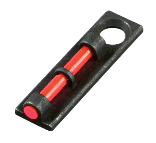 HIVIZ LLC HiViz FL2005R Flame Bead Replacement Front Sight  Black | Red Fiber Optic Front Sight Universal Threads
