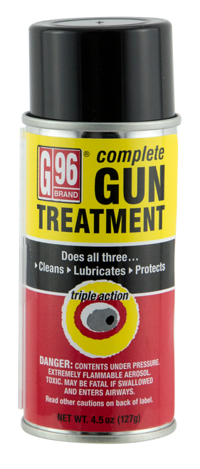 G 96 PRODUCTS CO INC G96 1055 Gun Treatment  Cleans, Lubricates, Prevents Rust & Corrosion 4.5 oz Aerosol