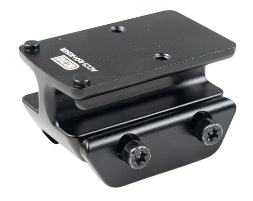 C&H Precision RISERRSH   Picatinny Mount Black Steel