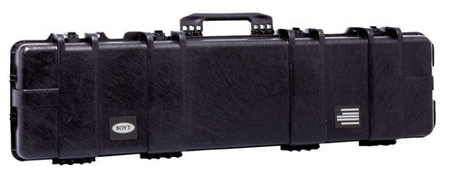 BOYT HARNESS CO Boyt Harness H51 H-Series Double Gun Case Black Polypropylene Water Resistant