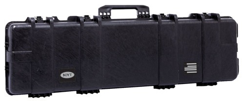 BOYT HARNESS CO Boyt Harness H48SG H-Series Single Gun Case Black Polypropylene Egg Crate Padding Water Resistant