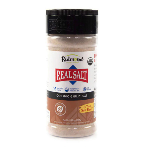Real Salt® Organic Garlic Salt Shaker