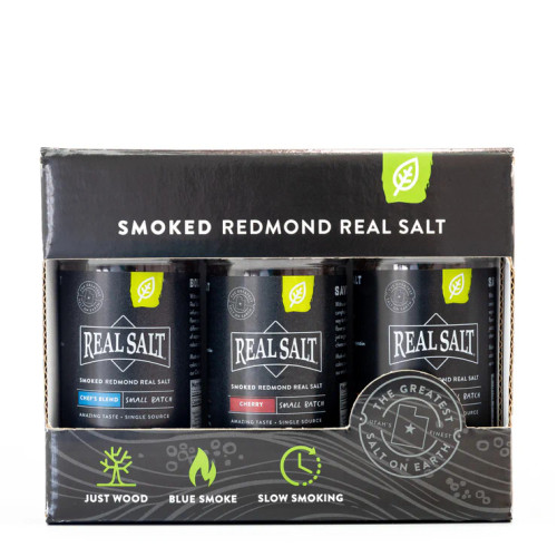 Smoked Real Salt Shaker Gift Set (5.5 Oz. Shakers)