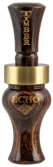 ECHO CALLS INC Echo Calls 78015 Timber  Single Reed Mallard Hen Sounds Attracts Ducks Brown Bocote Timber