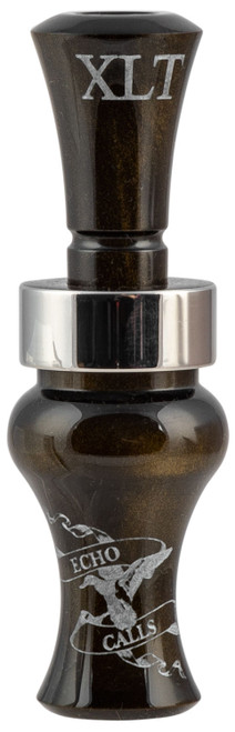 ECHO CALLS INC Echo Calls 78900 XLT  Single Reed Mallard Sounds Attracts Ducks Black Gold Pearl Acrylic