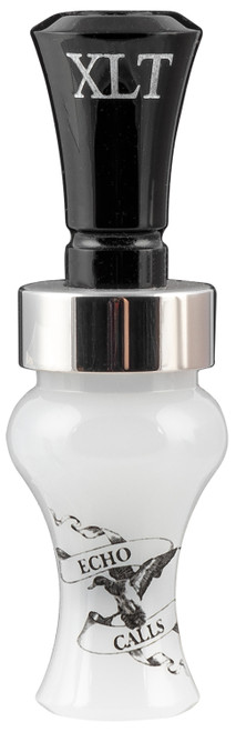 ECHO CALLS INC Echo Calls 79005 XLT  Single Reed Mallard Hen Sounds Attracts Ducks Black/Pearl Acrylic