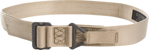 BLACKHAWK/REVELYST Blackhawk 41CQ01DE CQB Riggers Belt Tan Nylon 41" 1.75" Wide Hook & Loop Closure