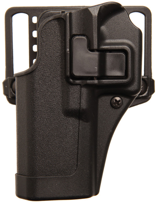 BLACKHAWK/REVELYST Blackhawk 410520BKL Serpa CQC  OWB Size 20 Matte Black Polymer Belt Loop/Paddle Fits S&W J Frame Fits 2" Barrel Left Hand