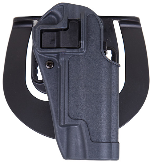 BLACKHAWK/REVELYST Blackhawk 413514BKR Serpa CQC Sportster OWB Size 14 Gun Metal Gray Polymer Paddle Fits HK USP Right Hand