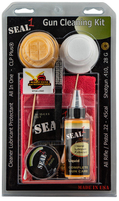 SEAL 1 LLC Seal 1 SKITRP Complete Gun Cleaning Kit Rifle and Handgun .22-.45 Cal 1 Kit