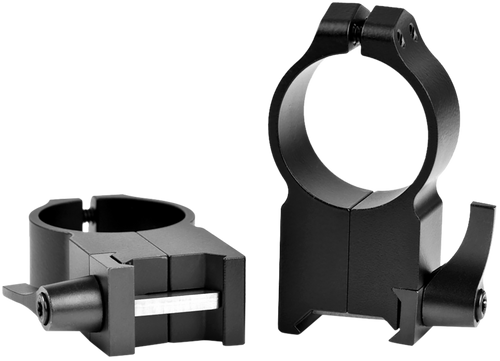 WARNE SCOPE MOUNTS Warne 217LM Vertical Rings Maxima Matte Black 30mm Ultra High Quick Detach 0 MOA