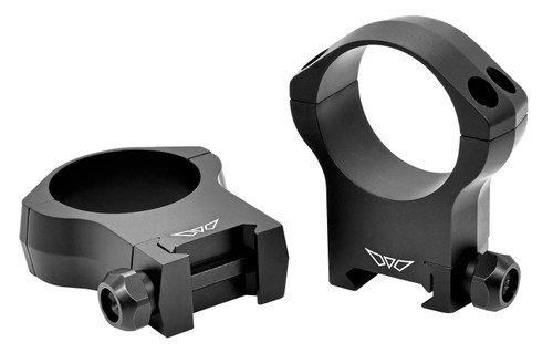 WARNE SCOPE MOUNTS Warne 7244M Scope Rings Mountain Tech Matte Black 35mm Ultra High 0 MOA
