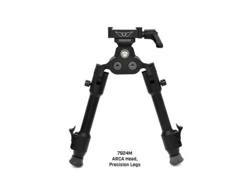 Warne SKYLINE PRO BIPOD ARCA PRECSN ARCA RAIL | PRECISION LEGS