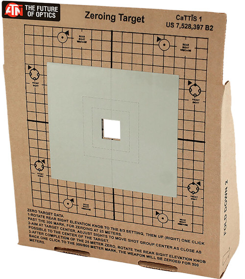 AMERICAN TECH NETWORK COR ATN ACMKIRTGPK Thermal Target  Zeroing Target/ Cardboard 3 Targets