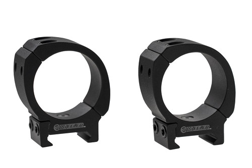 AOB/AMERICAN OUTDOOR BRND Wheeler 1133748 Sporter Scope Rings  Black 1" Medium