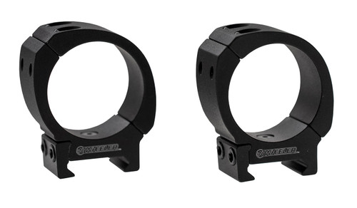 AOB/AMERICAN OUTDOOR BRND Wheeler 1133754 Sporter Scope Rings  Black 34mm Medium