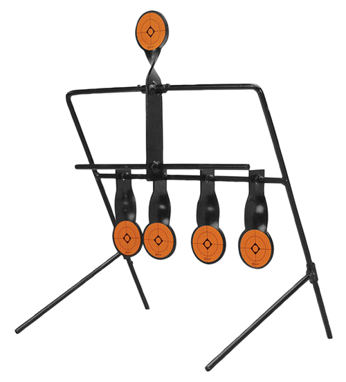 AOB/AMERICAN OUTDOOR BRND Caldwell 820585  Resetting Target Airgun AR500 Steel Black/Orange Impact Enhancement Motion 1.50"