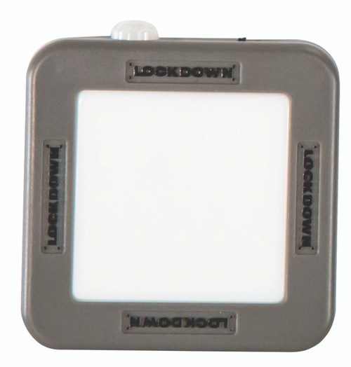 AOB/AMERICAN OUTDOOR BRND Lockdown 222008 Automatic Cordless Vault Light Gray/White 25 LED 2 pk