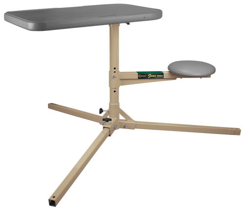 AOB/AMERICAN OUTDOOR BRND Caldwell 252552 Stable Table  Steel/Plastic 23" W x 34" L