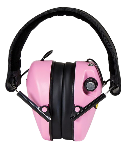 AOB/AMERICAN OUTDOOR BRND Caldwell 487111 E-Max Low-Profile Muff 23 dB Over the Head Pink/Black Adult