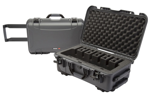 NANUK GEAR PROTECTION USA Nanuk 9356UP7 935 6 Up Gun Case Graphite Handgun Resin
