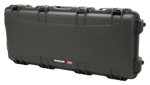 NANUK GEAR PROTECTION USA Nanuk 985TAK6 985 Takedown Case Olive Resin Lockable Latches for Rifles