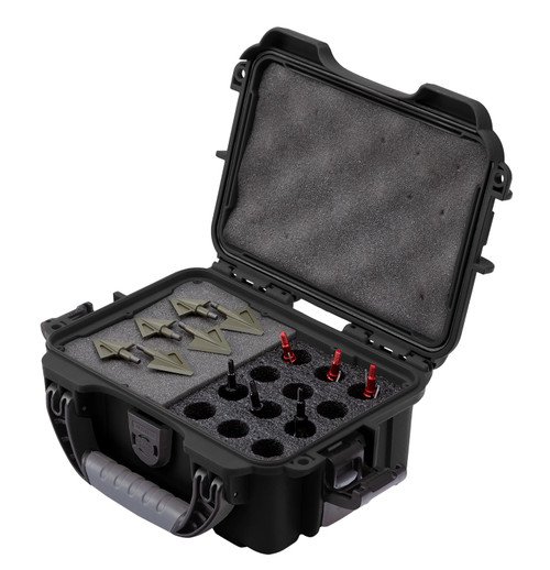 NANUK GEAR PROTECTION USA Nanuk 903S080BK0A0C1538 Broadhead Holder  Black NK-7 Resin