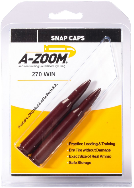 PACHMAYR GUN WORKS INC A-Zoom 12224 Rifle Snap Cap 270Win 2Pack