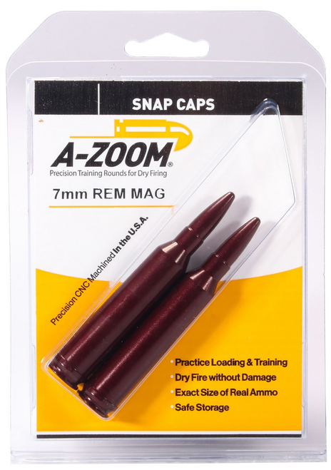 PACHMAYR GUN WORKS INC A-Zoom 12252 Rifle Snap Cap 7mm Rem Mag 2Pack