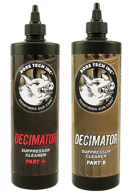 Bore Tech BTCQ30816AB Decimator Suppressor Cleaner A & B 16oz