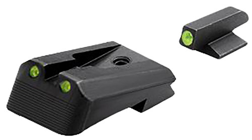 KIMBER MFG INC Kimber Mfg.,inc ML11219 1911 Tactical Wedge Fixed Night Sight Set  Green/Tritium Black Outline Front Sight-Green/Tritium Black Outline Rear Sight